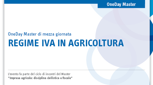Immagine Regime IVA in agricoltura | Euroconference